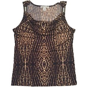 Kenneth Cole cowl neck sleeveless blouse, Small