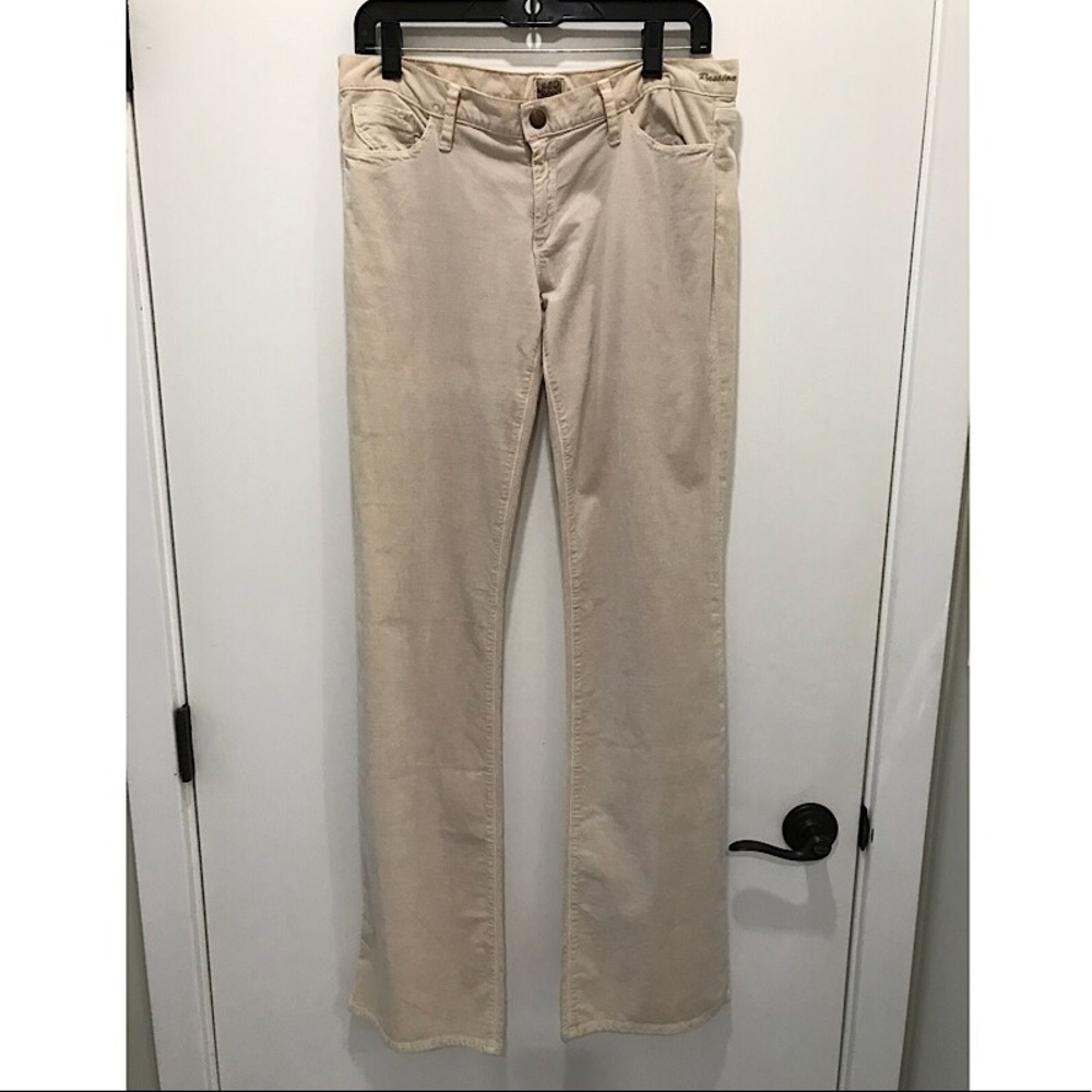 Goldsign Cream/Light Tan Corduroy Pants