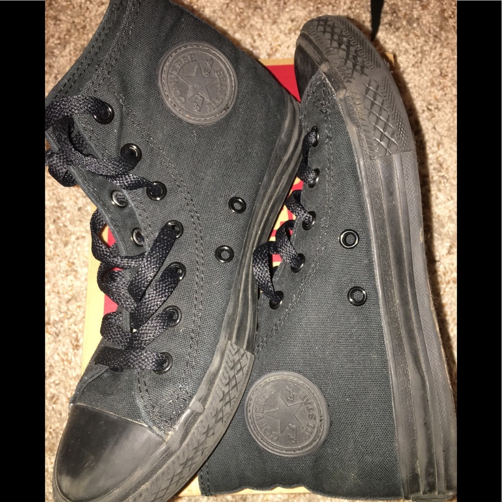All Black Converse🖤