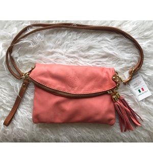 Vera Pelle authentic genuine leather shoulder bag