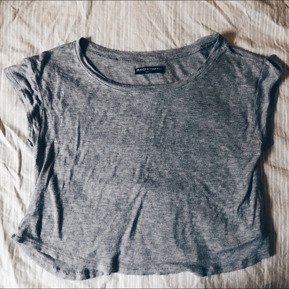 Grey Crop Top!
