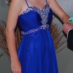 Navy Blue Cinderella Dress