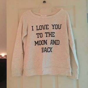 I Love You Sweatshirt