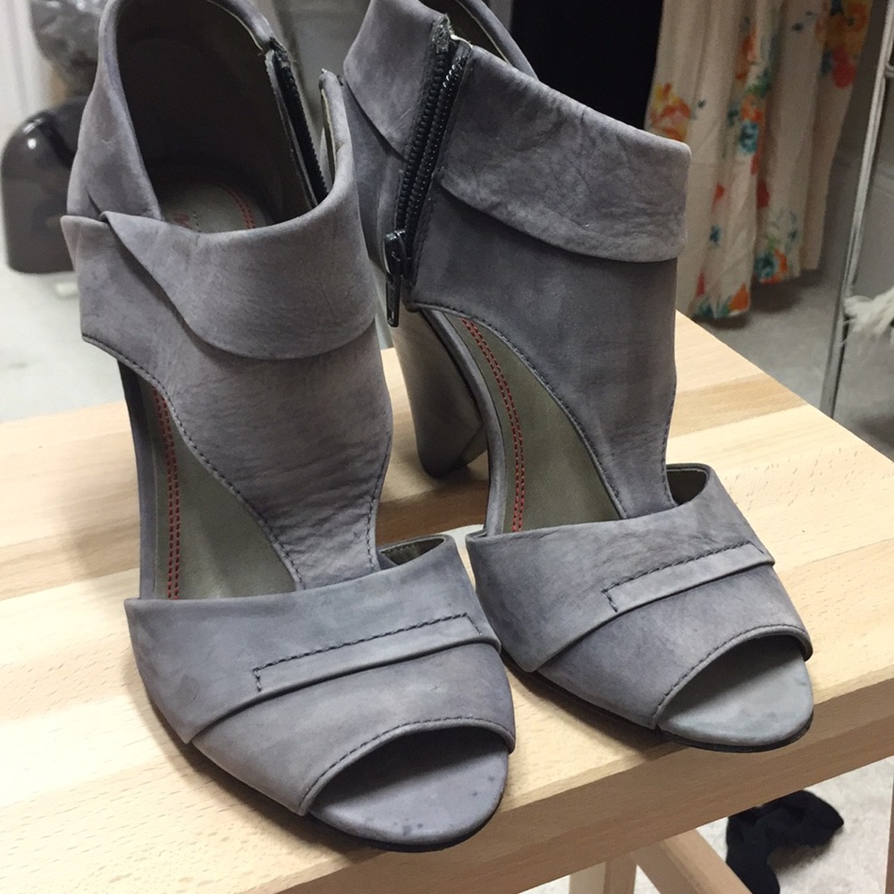 Miss Sixty Gray Wedge Sandal