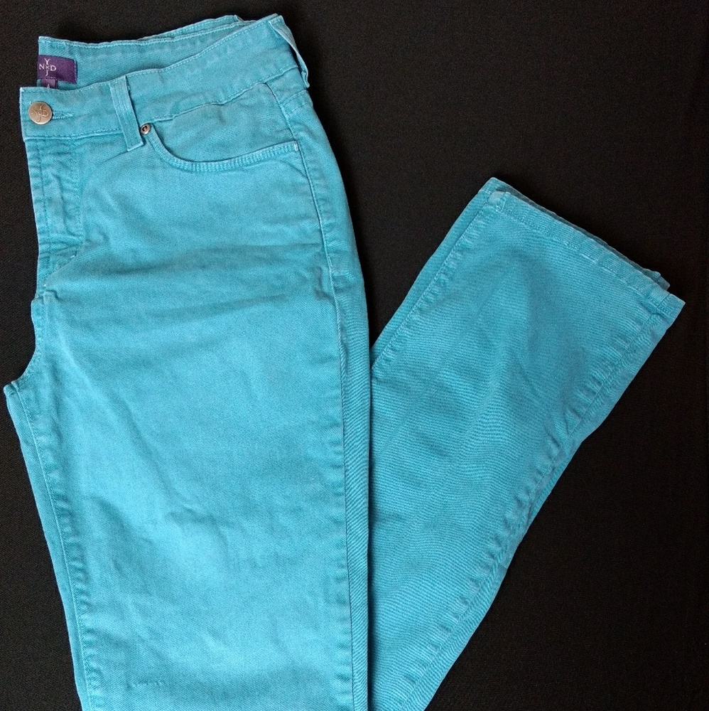 NYDJ Aqua Blue Size 4
