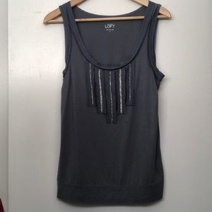 Sleeveless Beaded Top