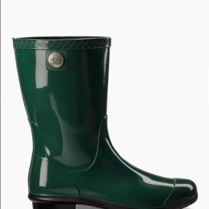 Green ugg mud boots