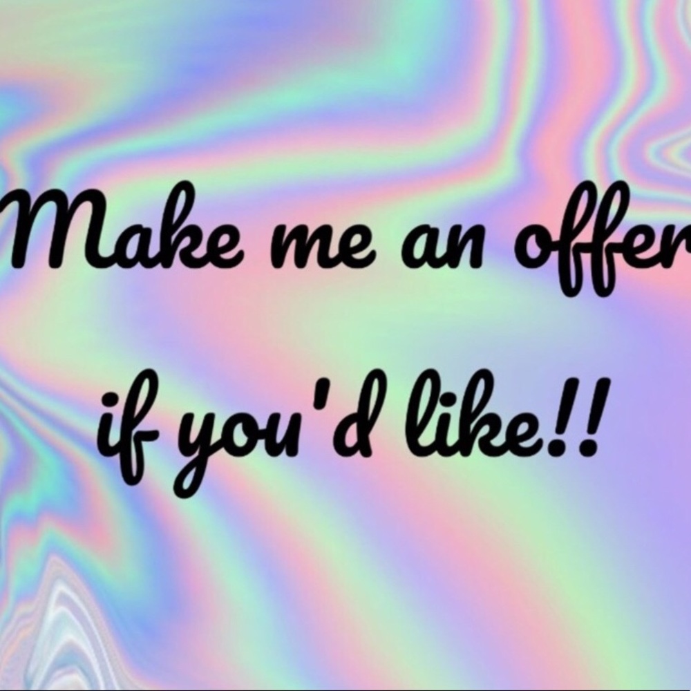 Make me an offer!