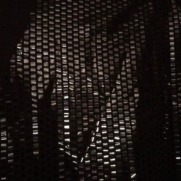 Blackmilk Hocus Pocus Shiny Black Mini Skirt - Picture 3 of 7