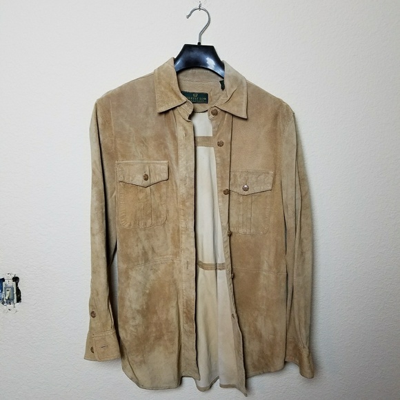 Embassy Row Jackets & Blazers - Vintage Suede Leather Jacket