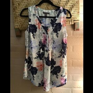 A Pea in the Pod Floral Blouse Sz M