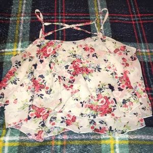 Floral tank top