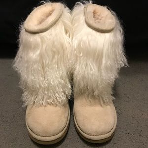 Ugg Australia W Sheepskin Cuff Boot Size 9