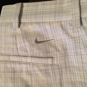 Nike Golf Pants White Grey