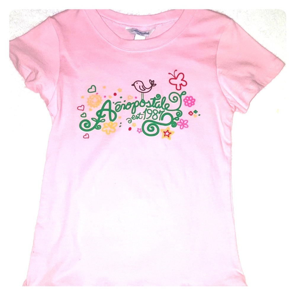 Women's US Large Aeropostale Pink Tee
