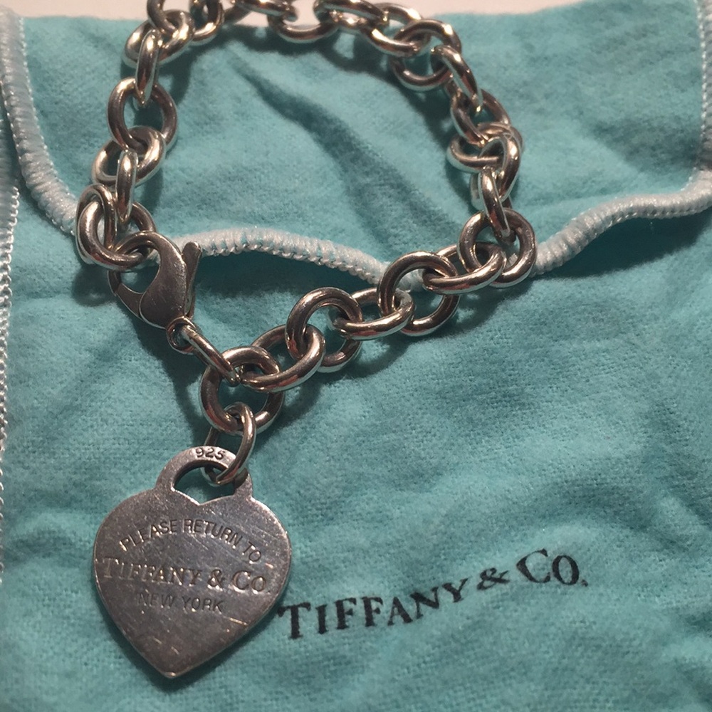 🎉Tiffany & co heart Chain Bracelet🎉