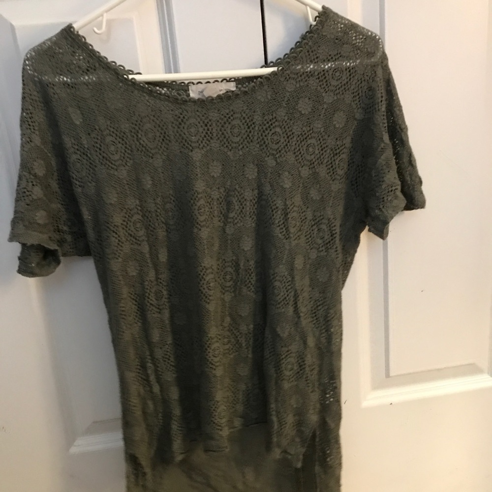 Norstrom overlay top.