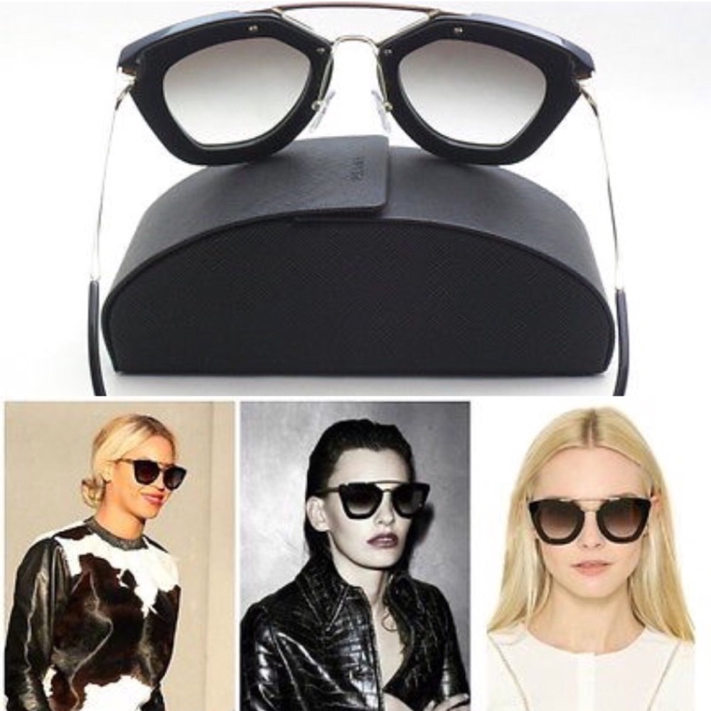 NWT AUTHENTIC Prada Women’s SPR09Q Sunglasses - Picture 3 of 3