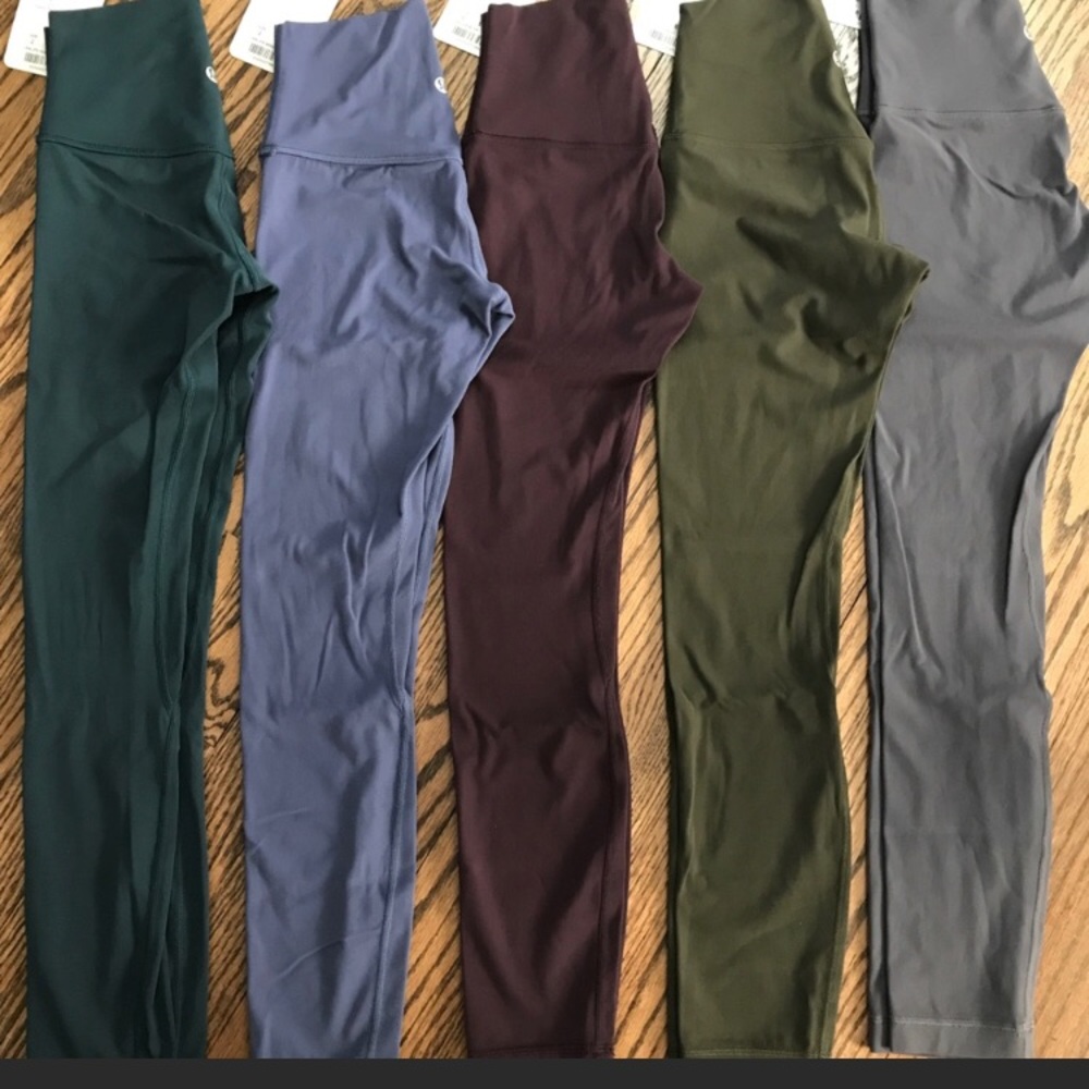 Lululemon Align Pants Size 2 Black Cherry NWOT