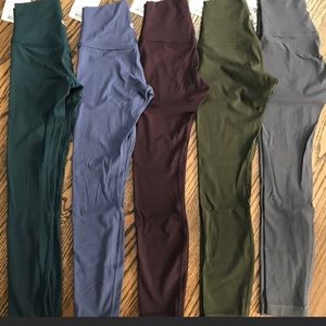 Lululemon Align Pants Size 2 Black Cherry NWOT