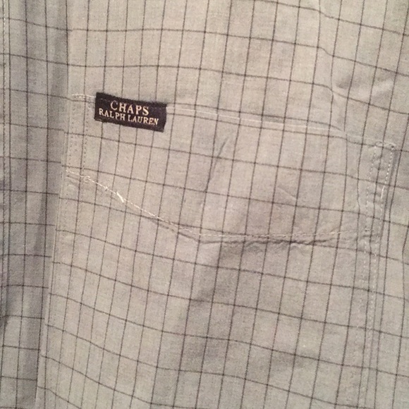 Chaps Ralph Lauren Blue Button Down - Picture 2 of 4