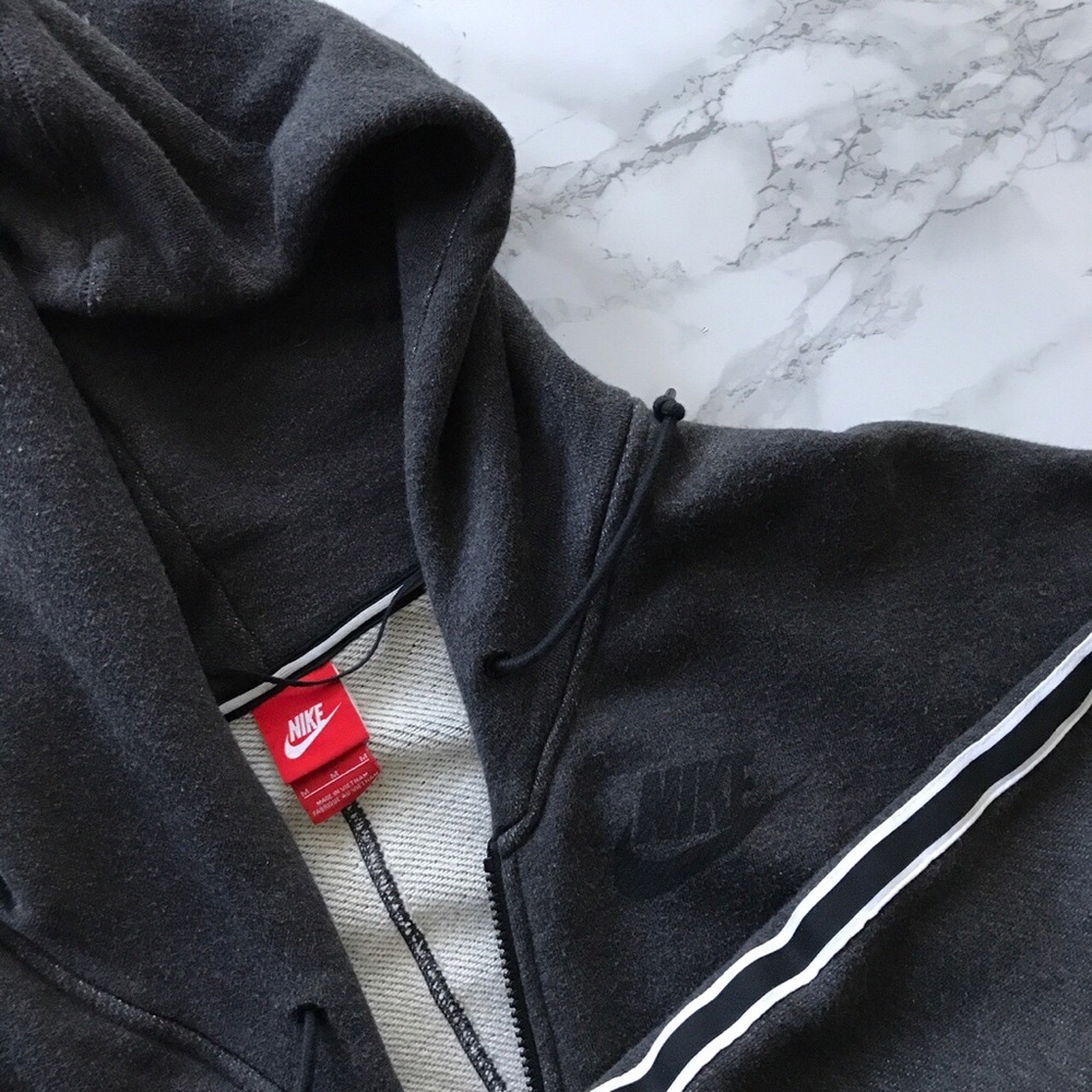 Nike Retro Strip Sleeves Terry Hoodie Jacket
