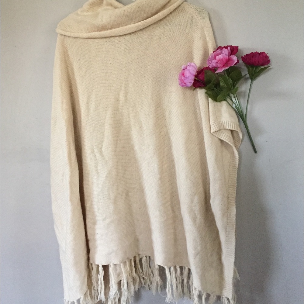 White poncho