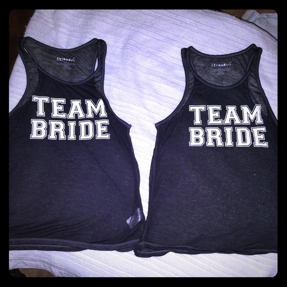 👰 "Team Bride" Tanks 👰