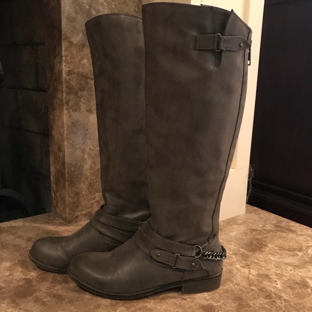 Wide Calf Riding Boot