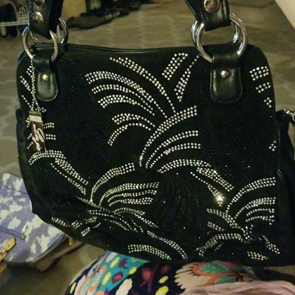 Purse with bling