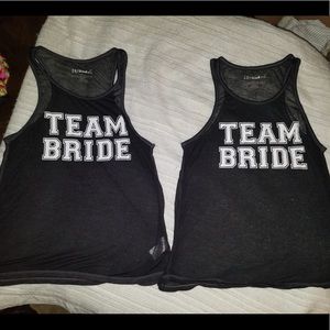 👰 "Team Bride" tanks 👰