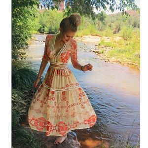 for love and lemons barcelona crop top & skirt set