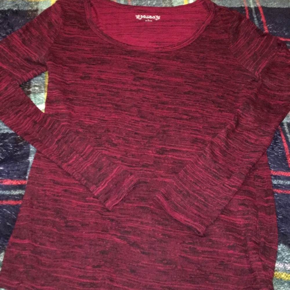 Maroon long sleeve