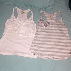 2 hollister tank tops