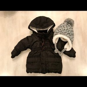 Old Navy Toggle Winter Coat Size 12-18 mo