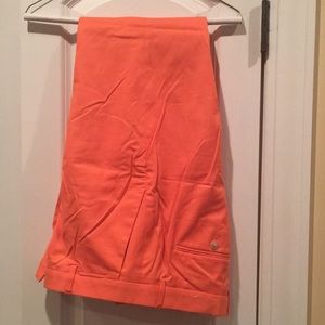 Express Photographer Orange Chinos