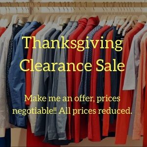 MAKE ME AN OFFER!!!! ALL ITEMS ON CLEARANCE!