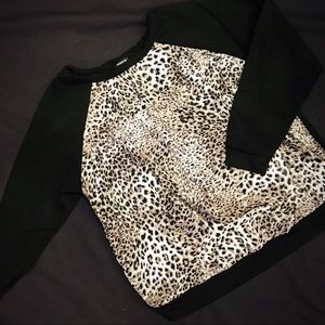 Torrid Animal Print Sweatshirt