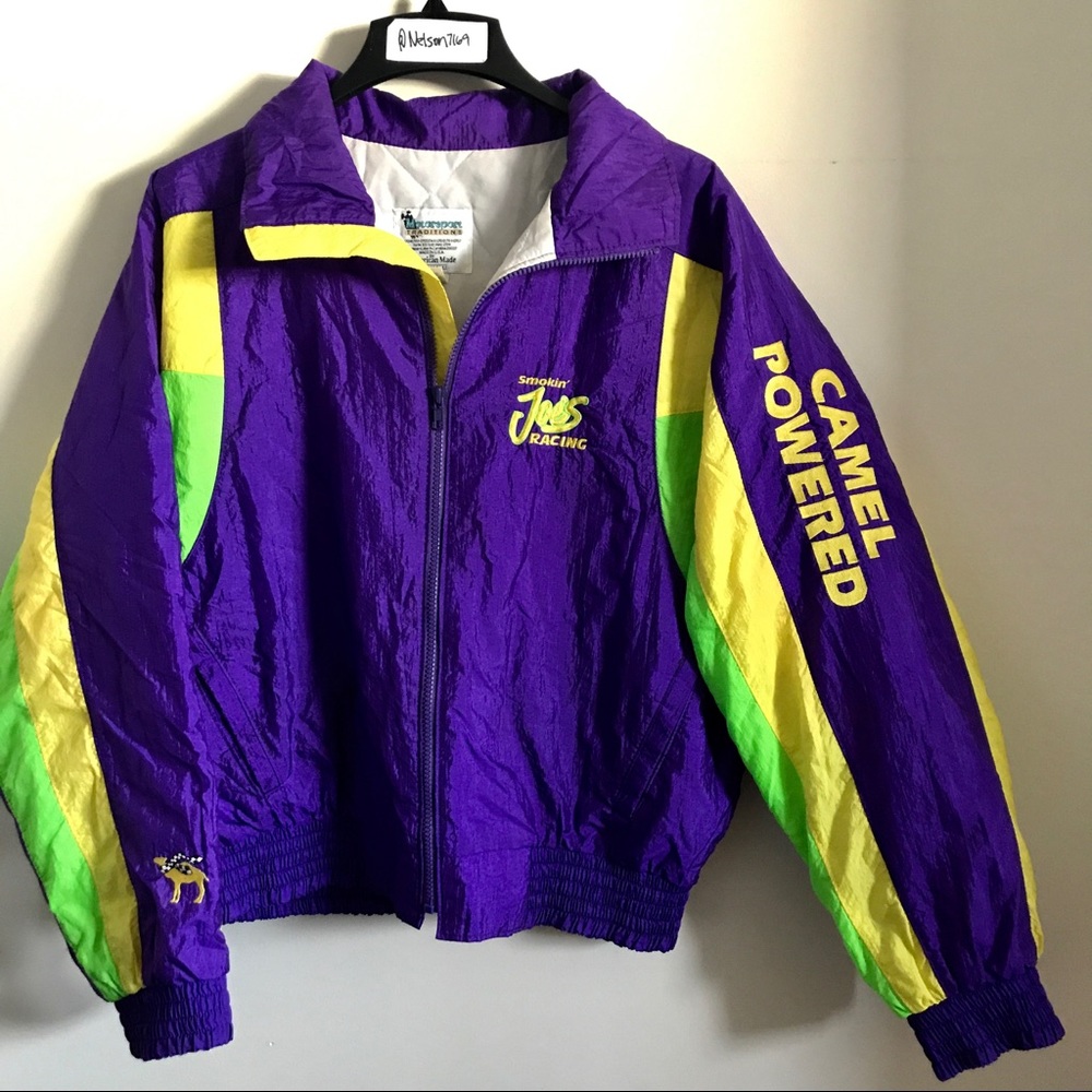 Vintage Camel Smokin' Joe's Racing Windbreaker