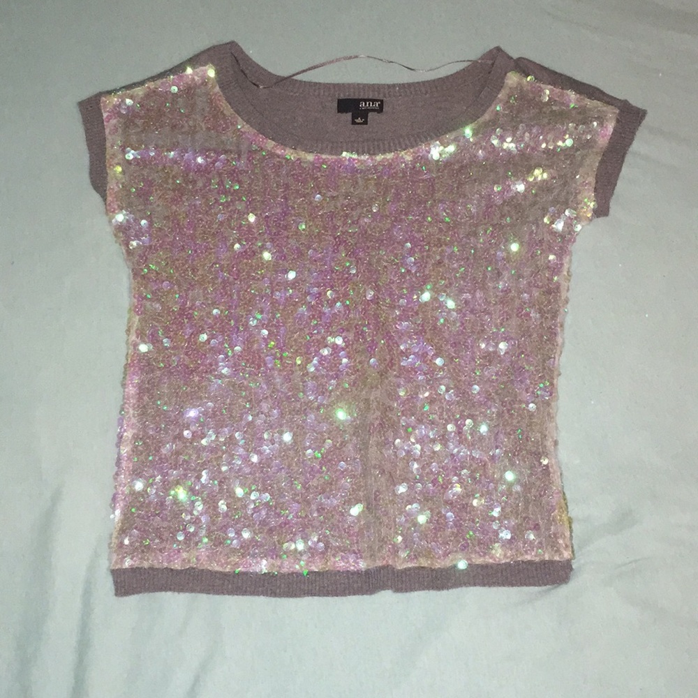 Sparkly dressy going out top