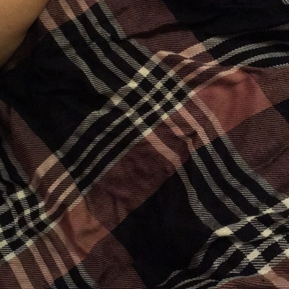 Plaid button up - Picture 2 of 2