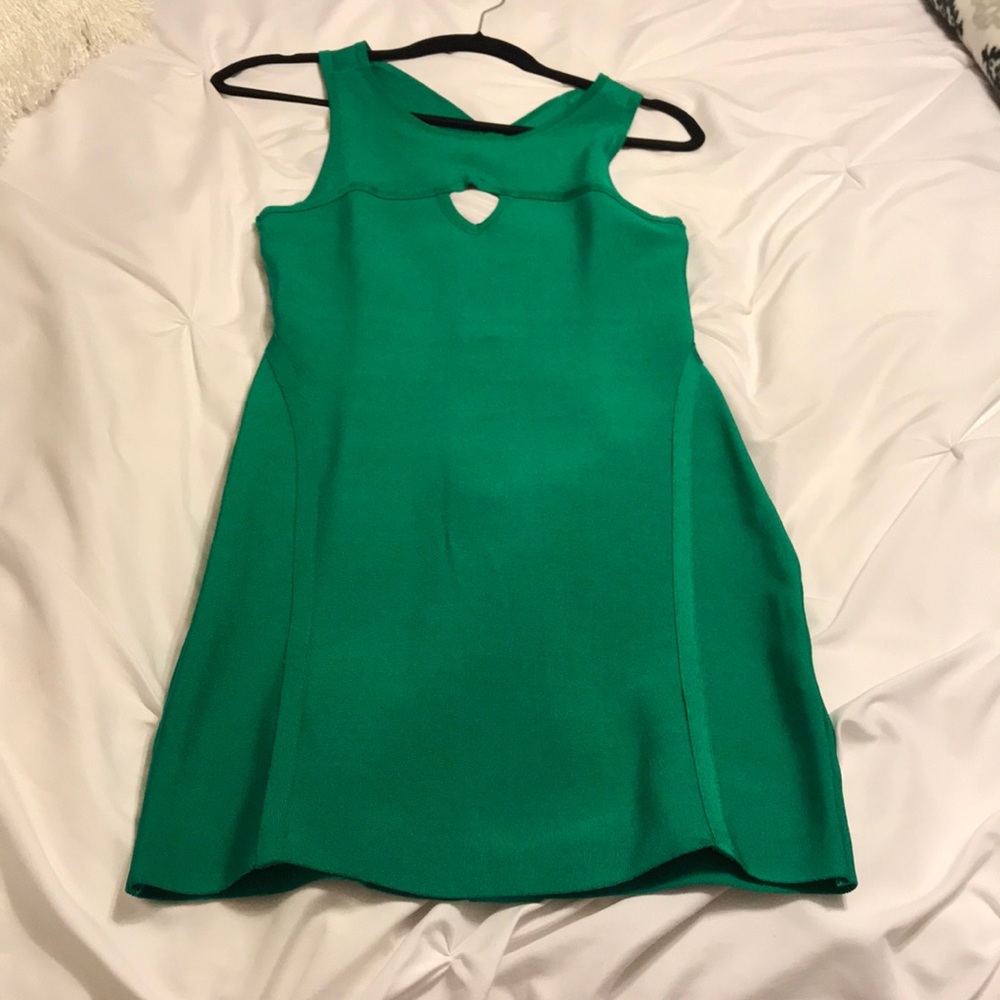 Green dress