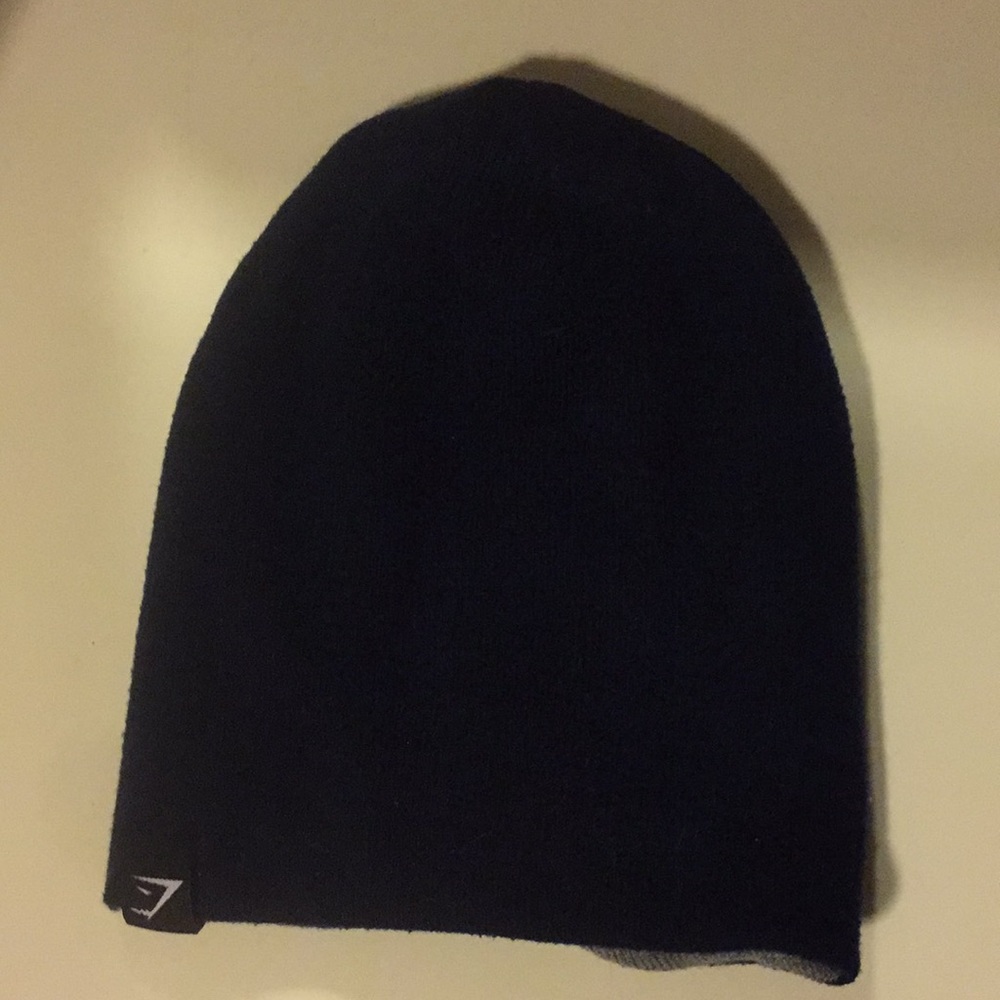 Gymshark reversible beanie