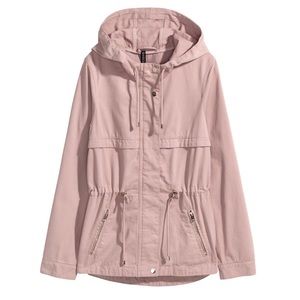 h&m blush parka • sm