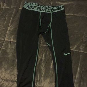 NIKE combat pro 3/4 compression pants