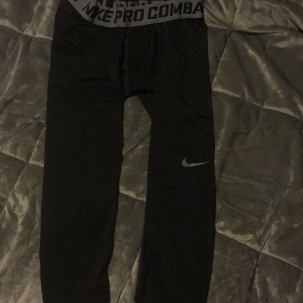 Nike pro combat compression pants 3/4