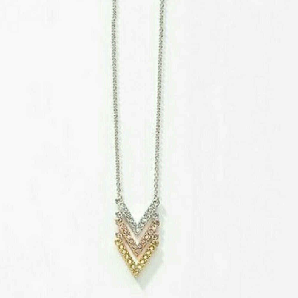 Triple V Necklace