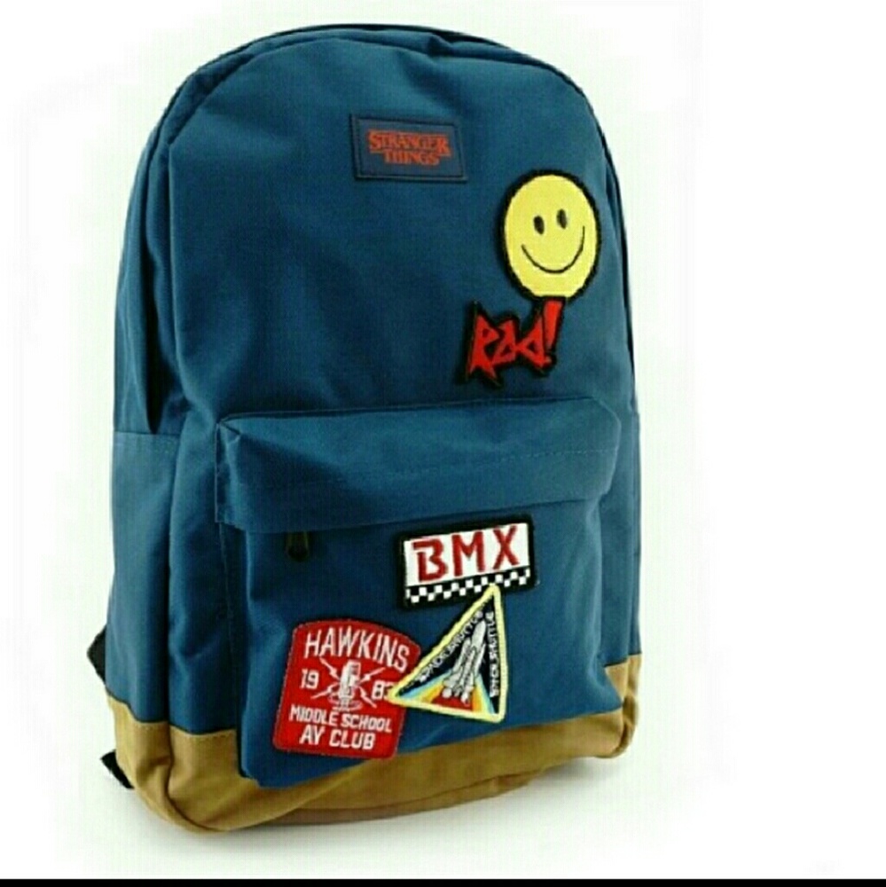 Stranger Things Officially Licensed Backpack! SEASON 1 RARE OLD VINTAGE!