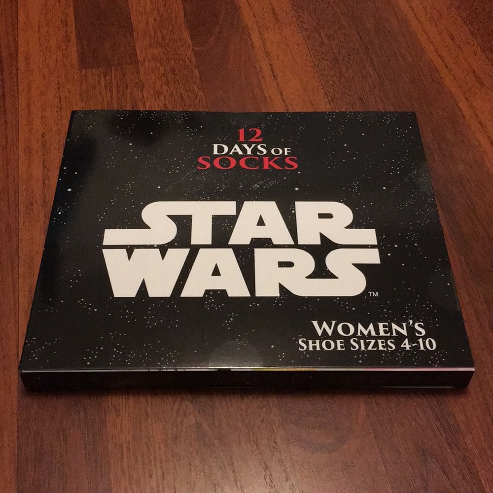 Star Wars 12 Days of Socks