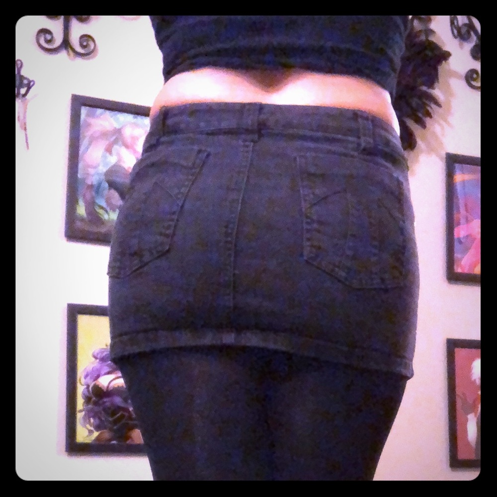 Tripp Mini Denim Skirt